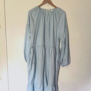 NWT Levis Jolene Maxi Dress Modest Light Chamray Sz XXL Women